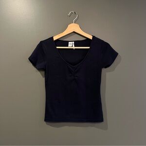 Simons Navy Short Sleeve Tee